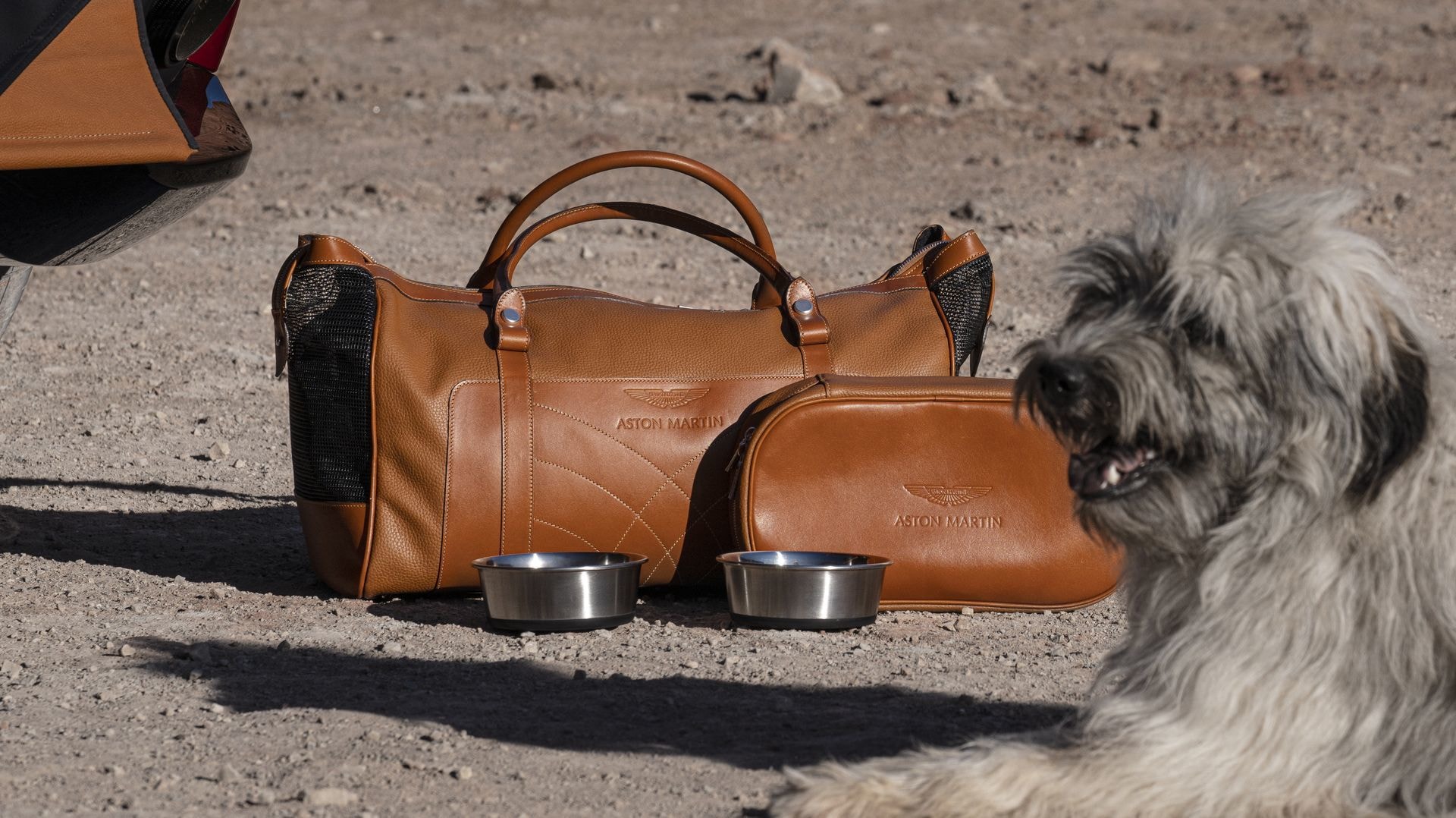 Accesorios de lujo diseñados para el Aston Martin DBX.