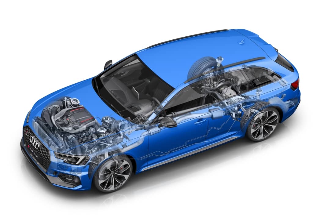 Imagen con transparencia mostrando el motor y componentes internos.