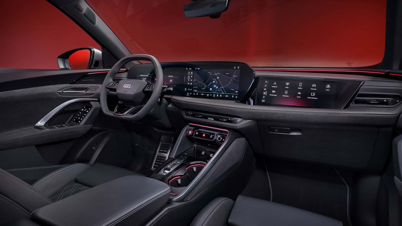 Frontal agresivo con parrilla distintiva y faros LED impresionantes.