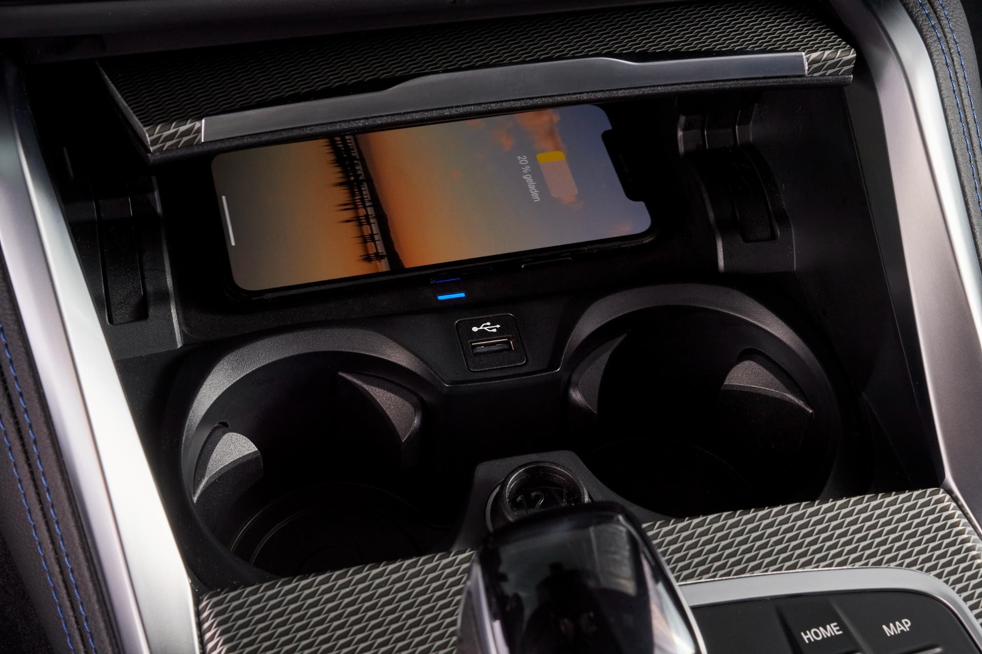 Detalles de la consola central e instrumentación del BMW Serie 4 Gran Coupé.