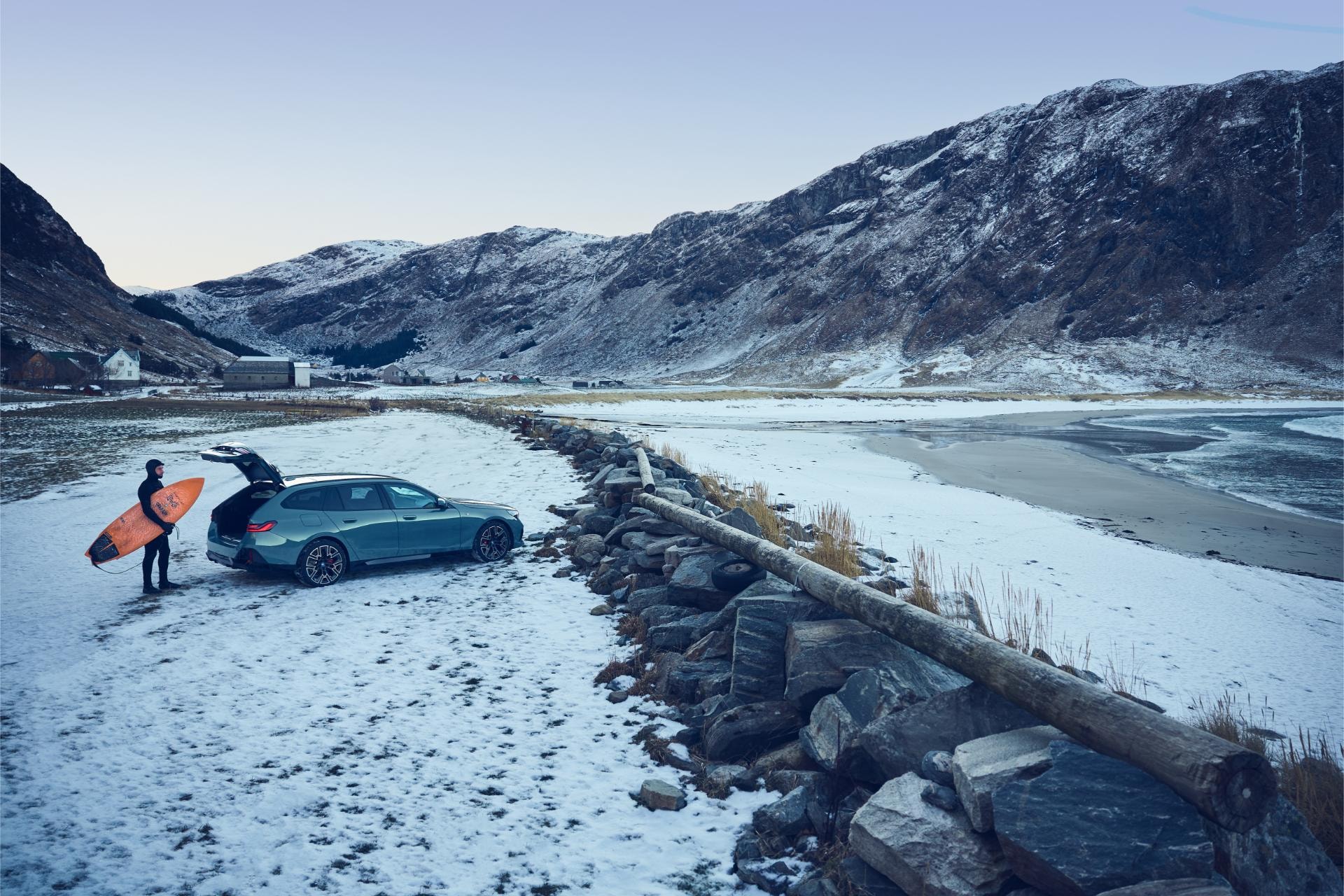 El BMW Serie 5 Touring complementa un estilo de vida activo y aventurero.