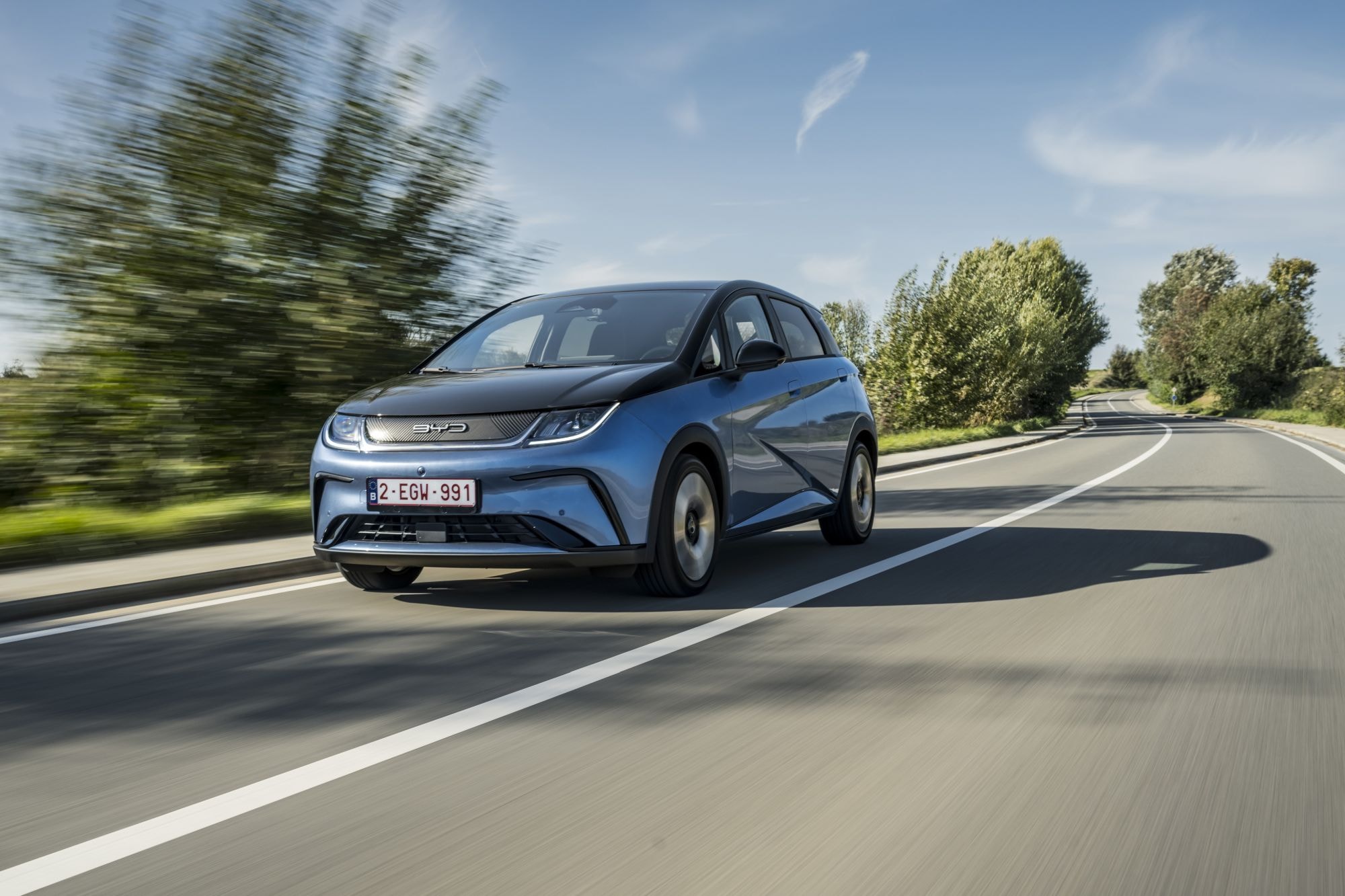 El enfoque dinámico del BYD Dolphin combina deportividad y practicidad.