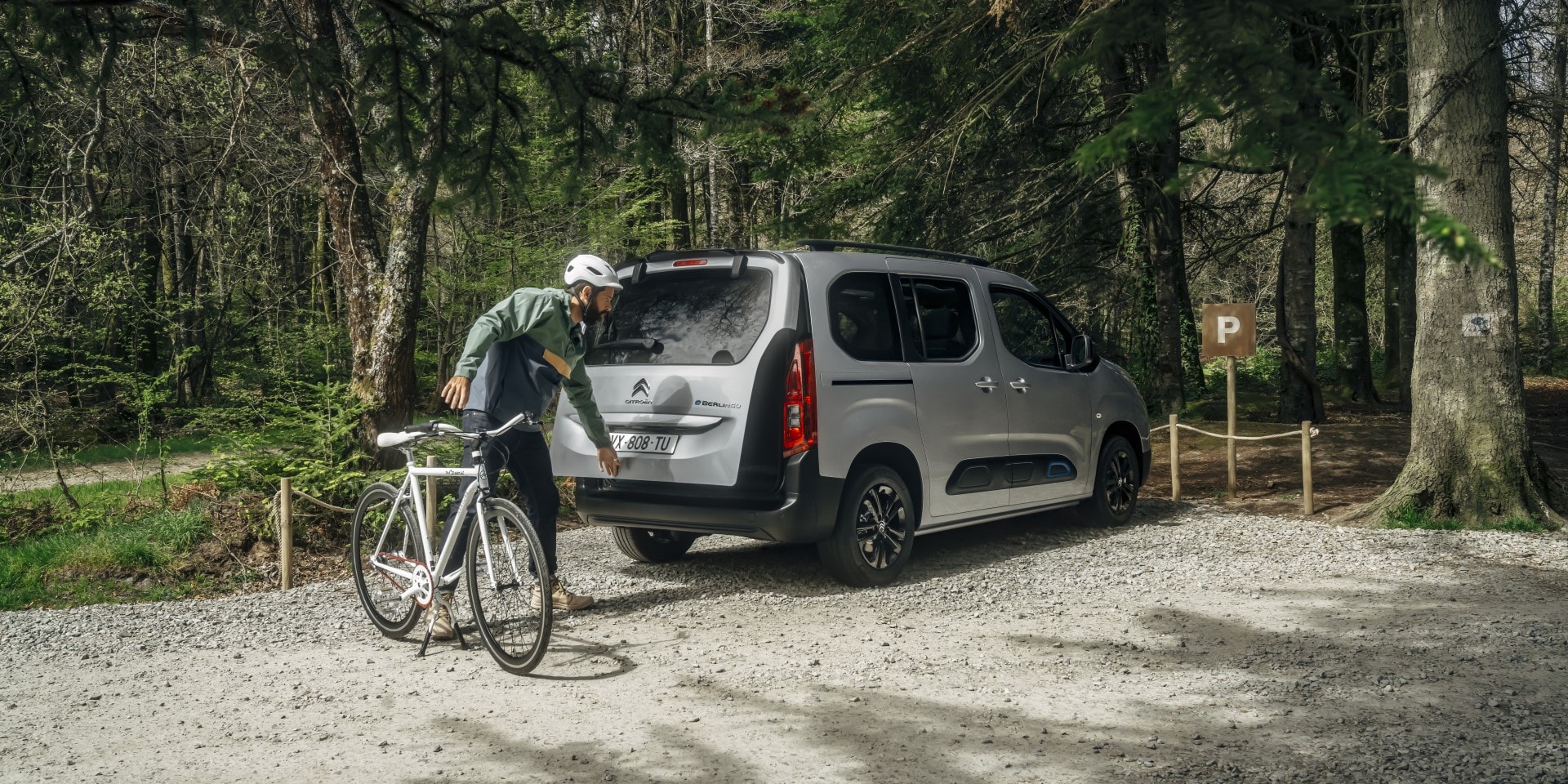 El Berlingo, un vehículo familiar listo para apoyar en las escapadas al aire libre.