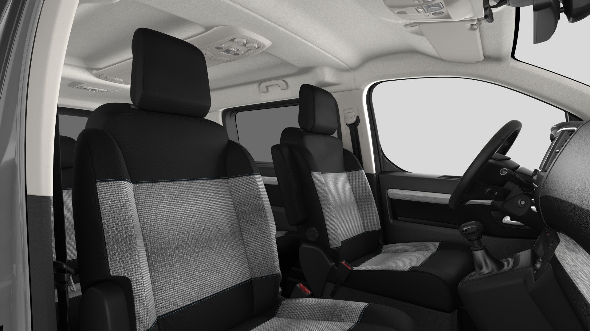 Asientos del Citroën SpaceTourer, destacando su comodidad y versatilidad.