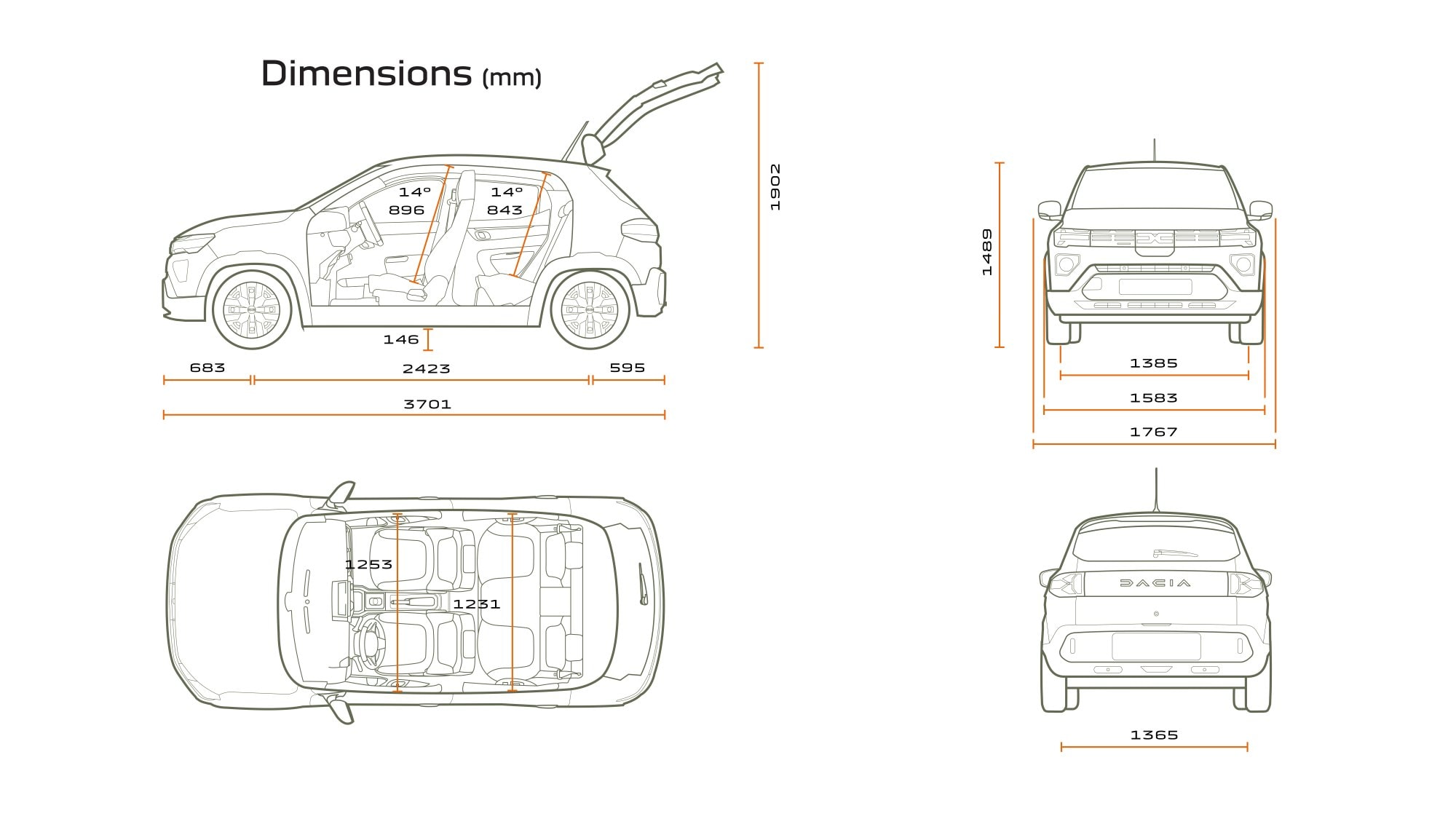 Dacia Spring eléctrico