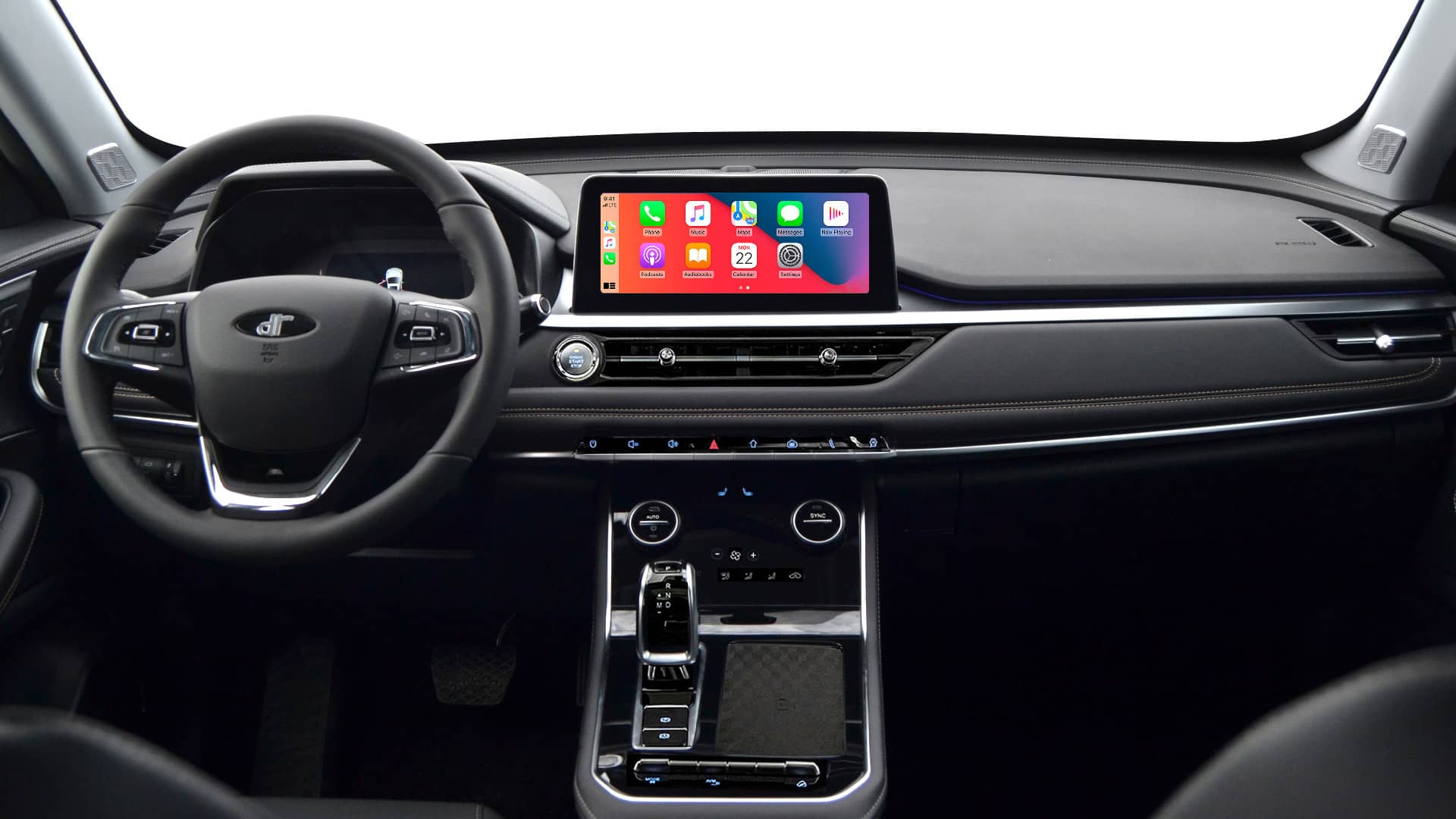 Vista general del interior del DR 7.0, diseño moderno y acabados elegantes.