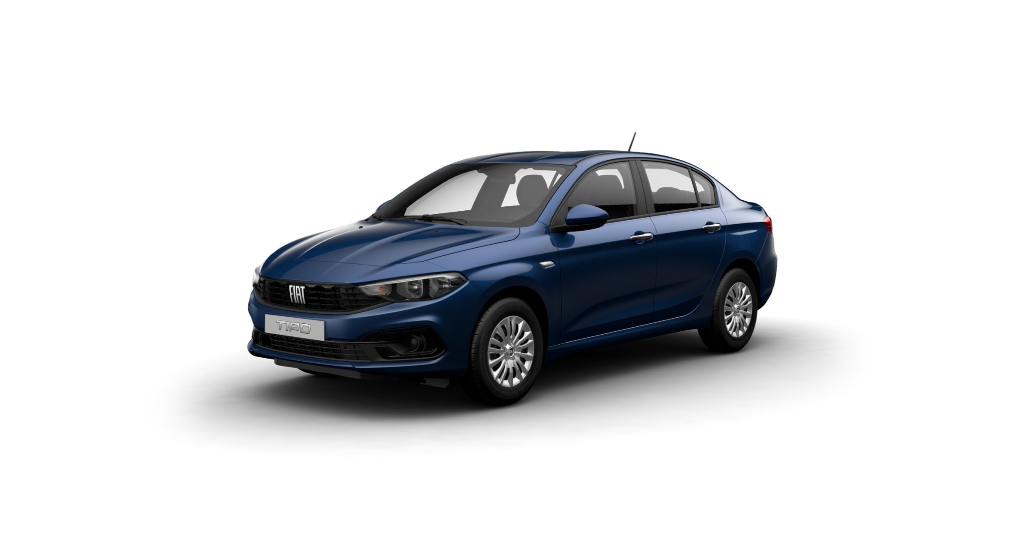 Vista trasera del Fiat Tipo, destacando sus líneas elegantes y estilo contemporáneo.
