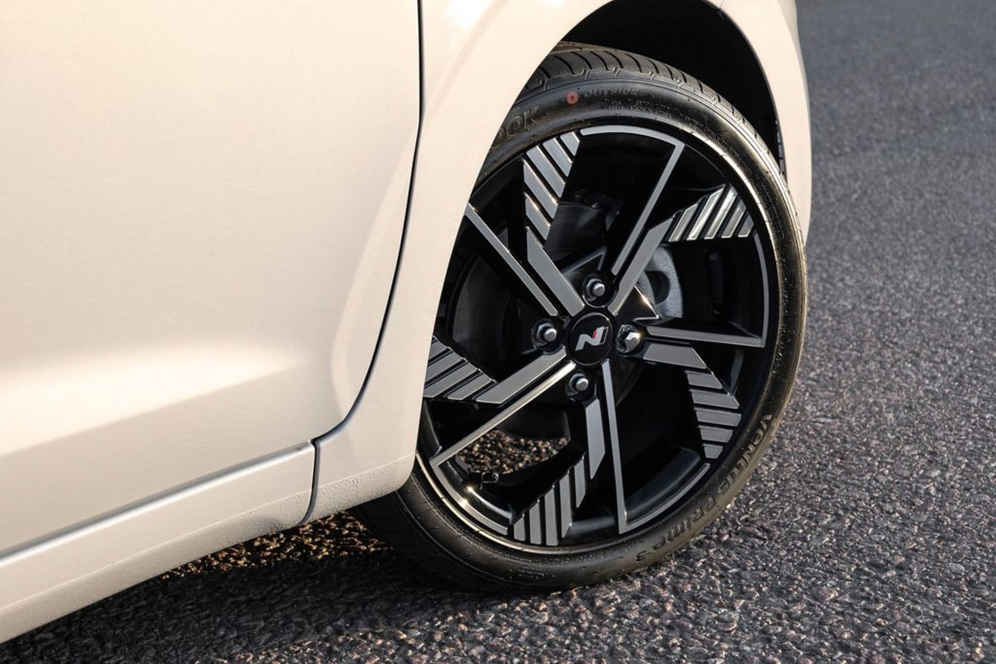 Detalle de las luces traseras del Hyundai i10