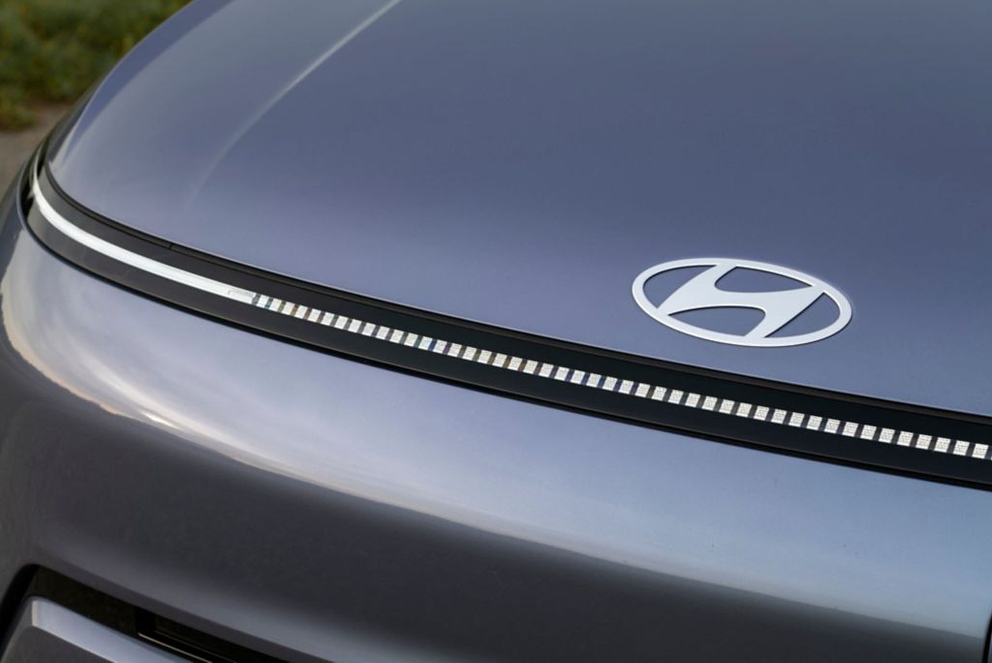 Otra vista de los asientos traseros del Hyundai Kona eléctrico.