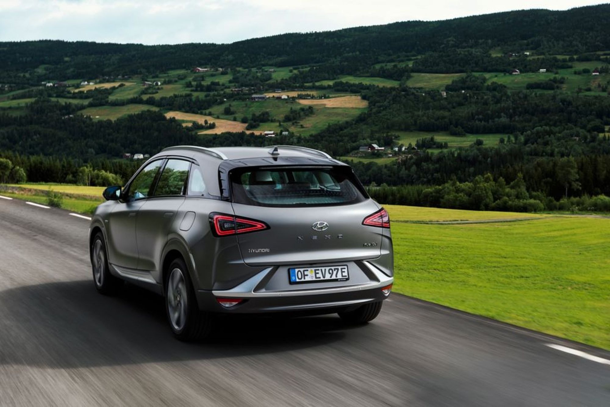 La parrilla del NEXO destaca por su moderno acabado.