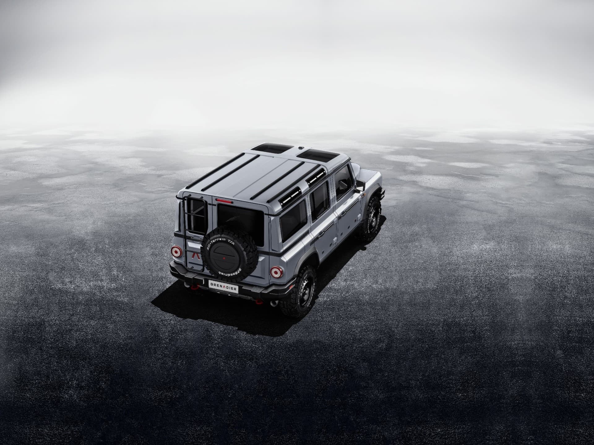 Perfil lateral del Ineos Grenadier mostrando sus líneas.