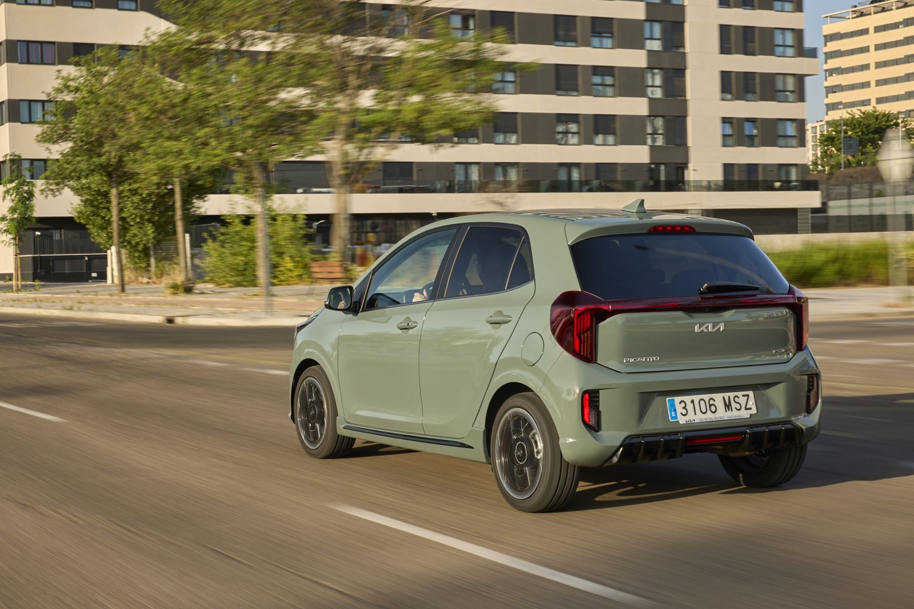 Logo de Picanto detallado, simboliza la identidad del modelo.