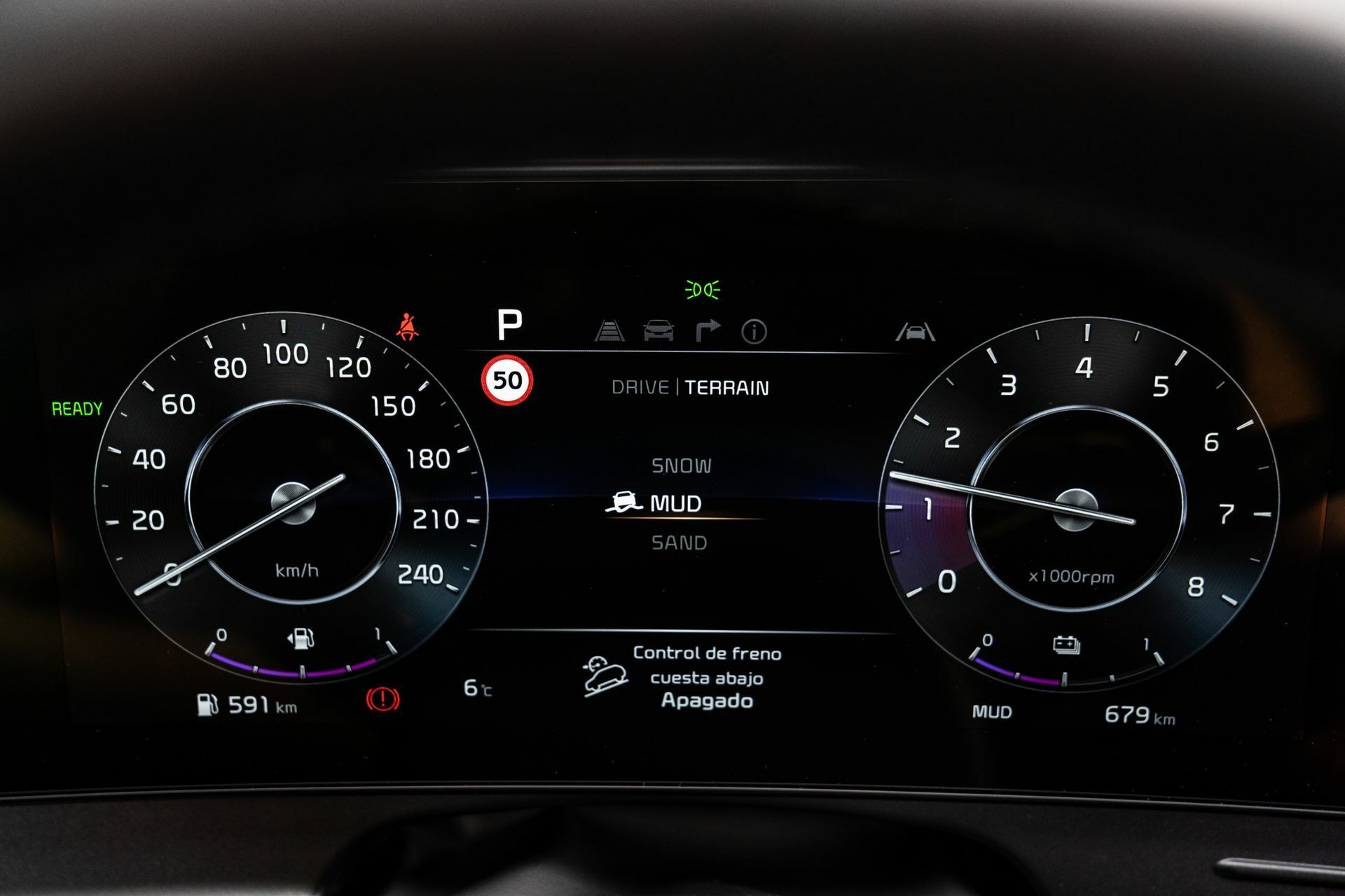 Sistema de asistencia y atención al conductor en Kia Sportage