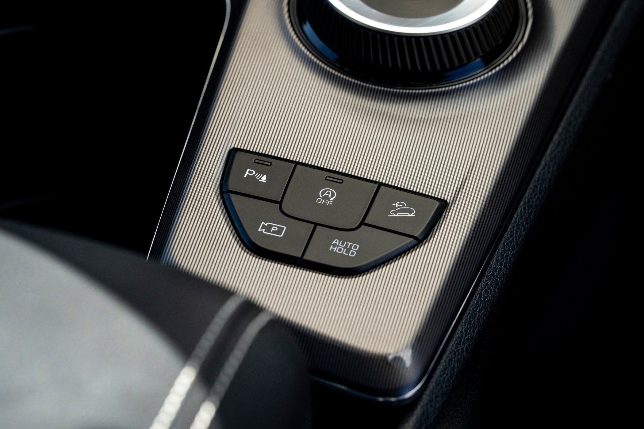 Control del sistema de transmisión, elegante y funcional.