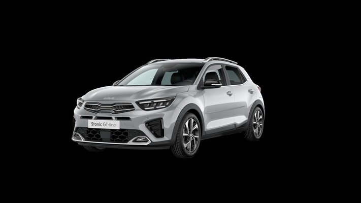 Kia Stonic con enfoque frontal y lateral en ambiente controlado. Kia Stonic con enfoque frontal y lateral en ambiente controlado.
