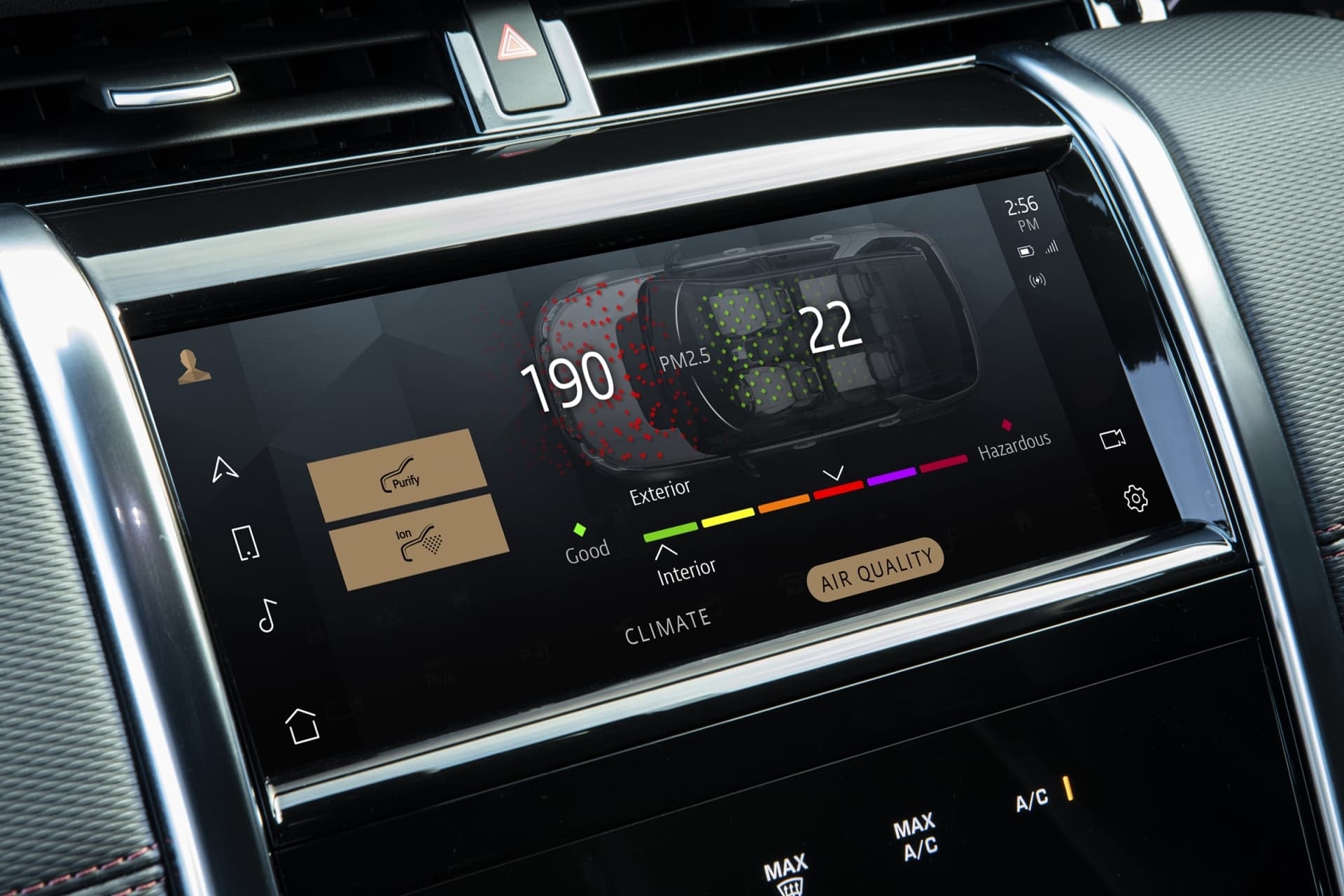 Perfil del Discovery Sport con información sobre opciones de motorización.