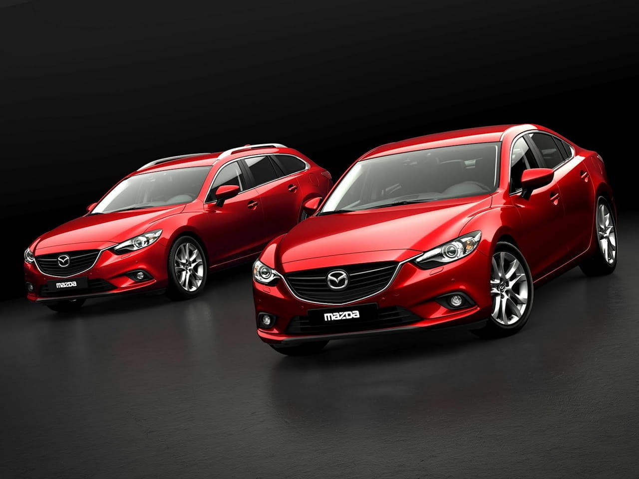 Comparativa lado a lado del Mazda 6 Wagon y la versión sedán.