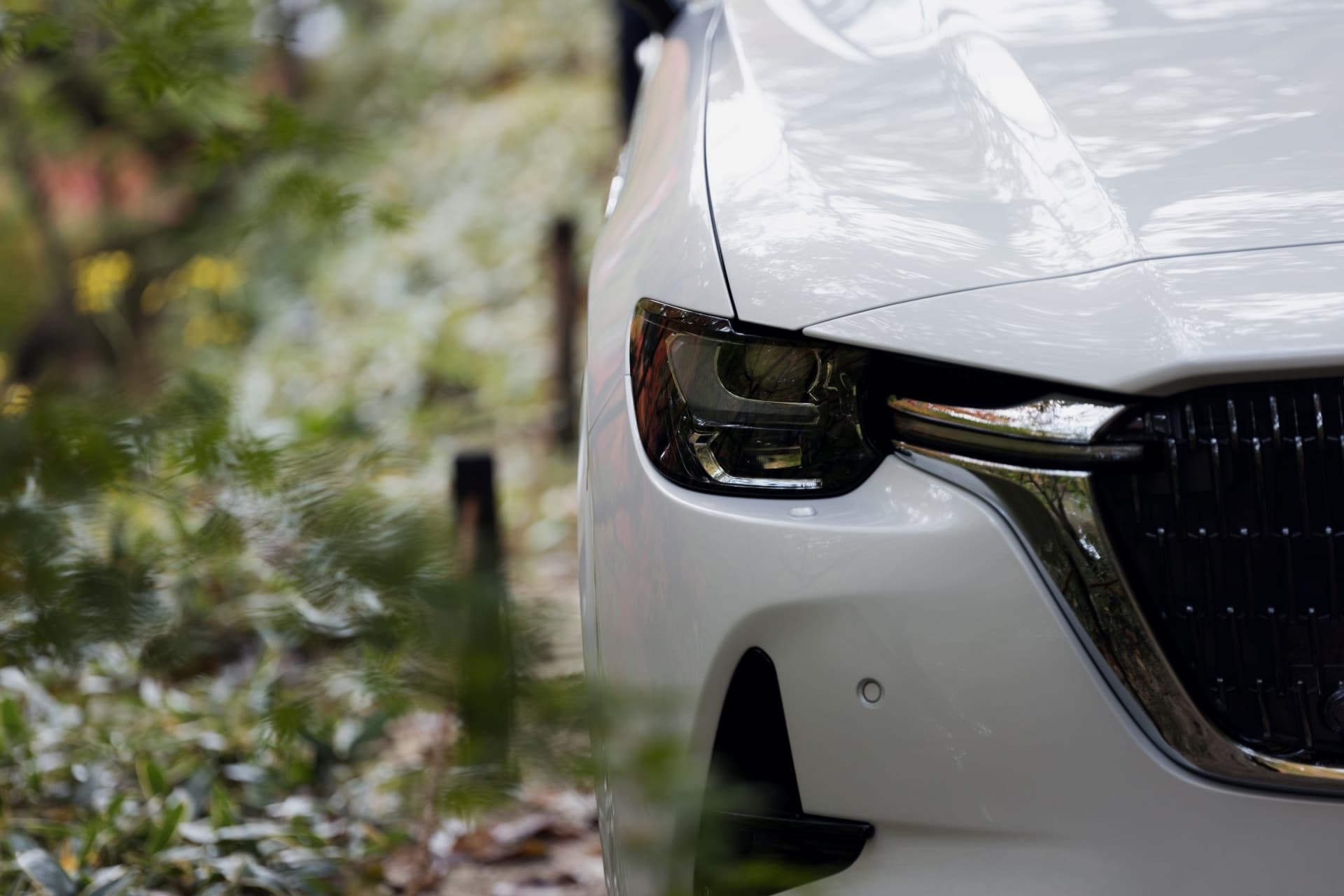 Detalle de la tecnología de iluminación del Mazda CX-60.