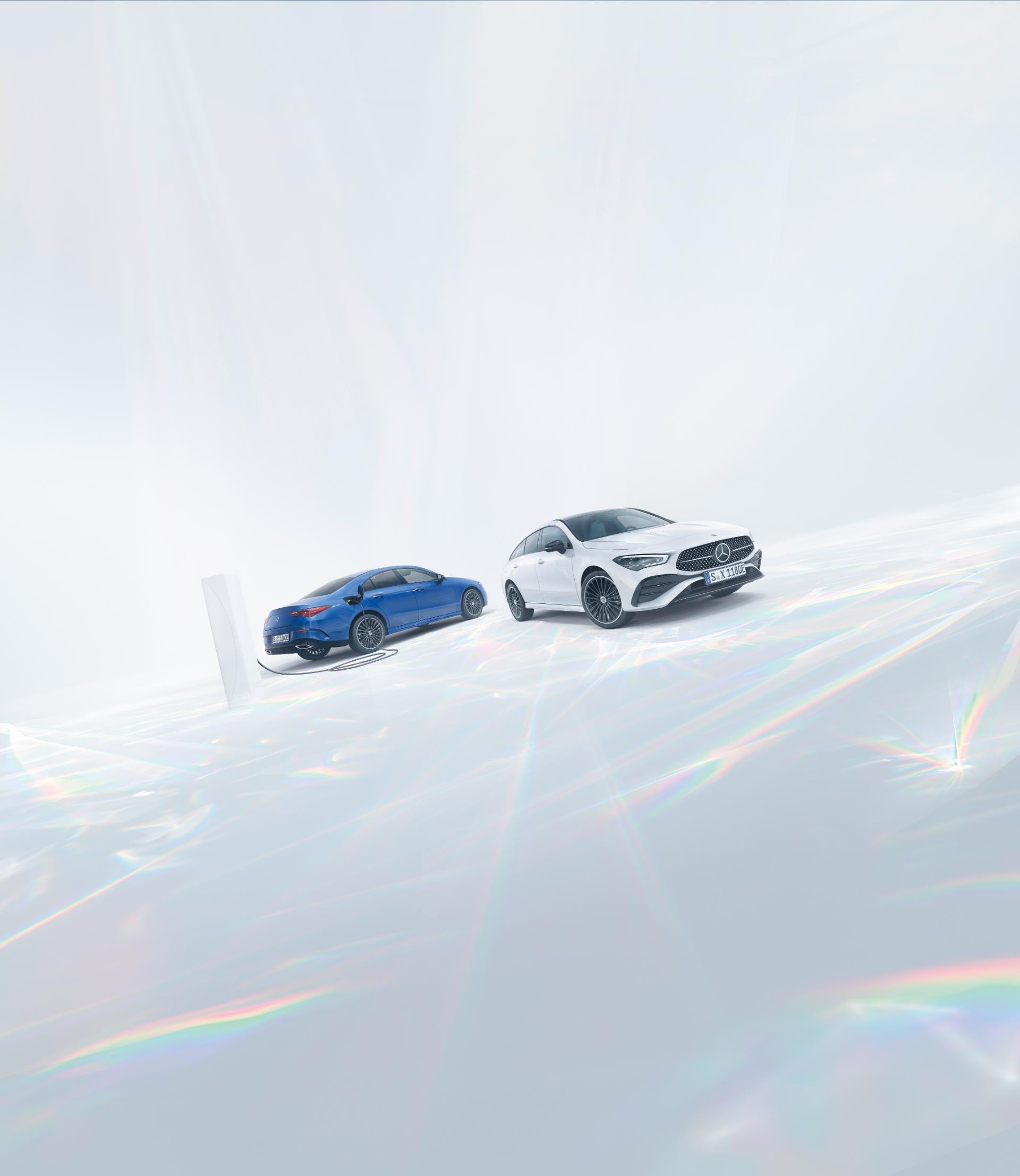 Comparativa frente a frente de las versiones coupé y Shooting Brake del CLA.