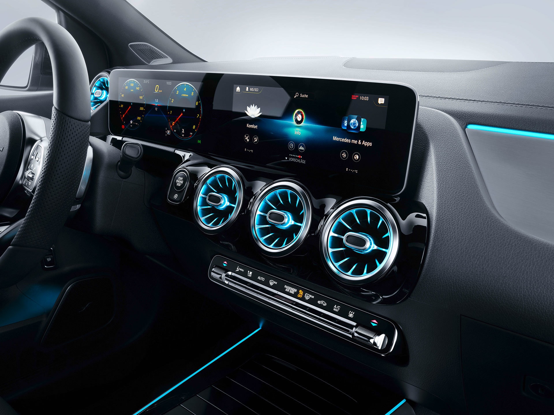 Faros LED High Performance con diseño distintivo.