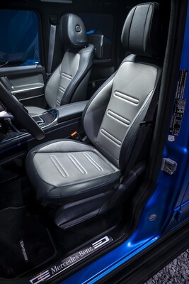 Asientos de cuero con diseño ergonómico en el Mercedes Clase G Asientos de cuero con diseño ergonómico en el Mercedes Clase G