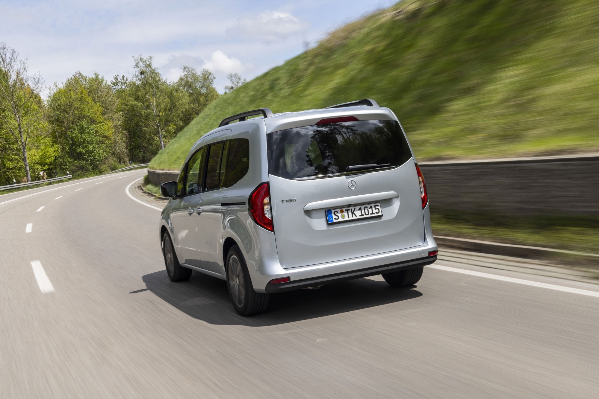 Maletero del Clase T, amplio y versátil para viajes