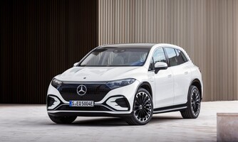 Mercedes EQS SUV con diseño sofisticado y moderno. Mercedes EQS SUV con diseño sofisticado y moderno.