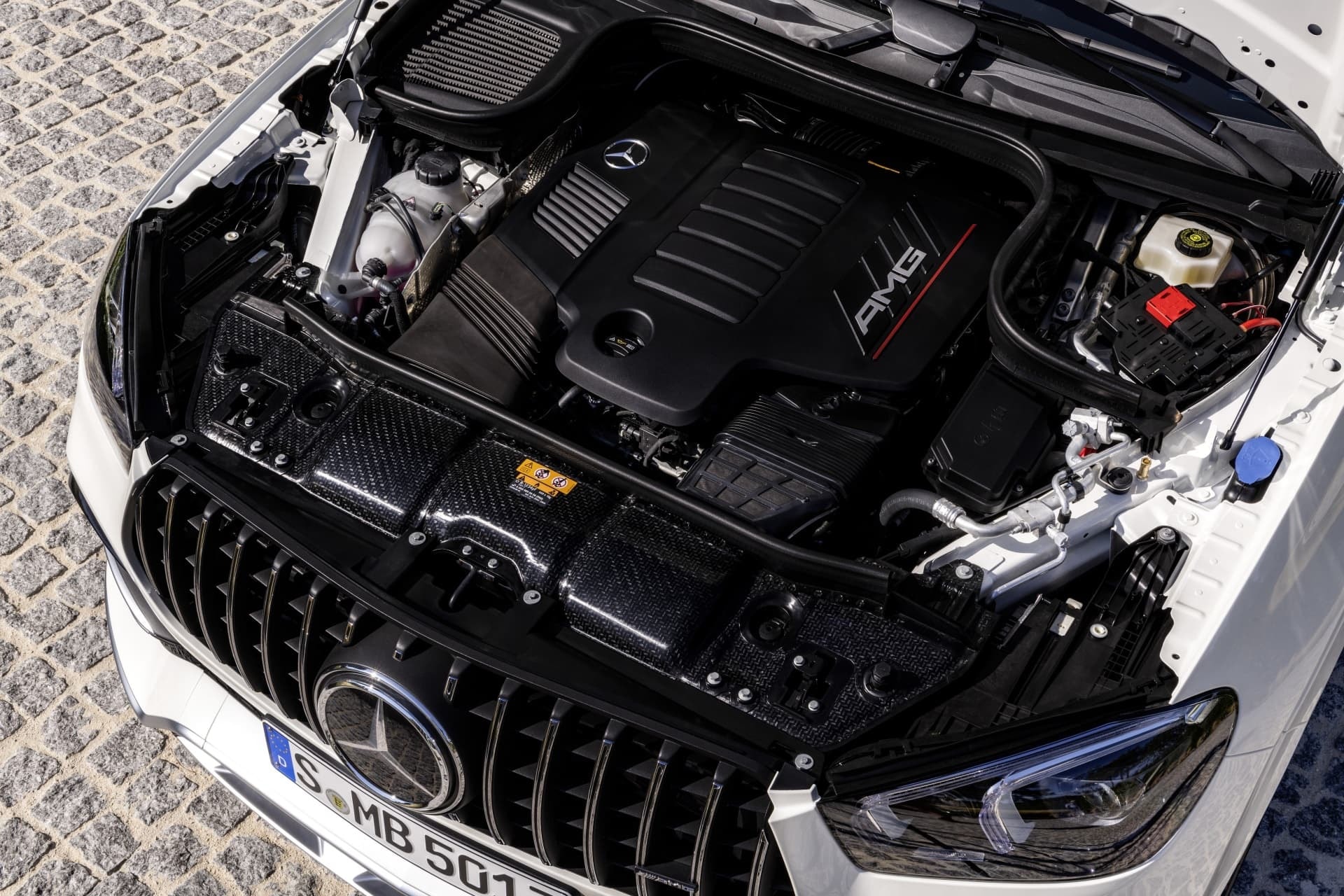 Motor Mercedes-AMG del GLE, sinónimo de potencia y rendimiento.