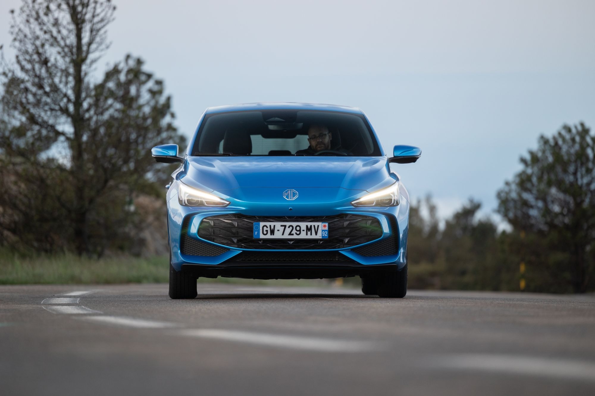 Textura del asiento del MG 3, destacando la calidad y confort brindado.