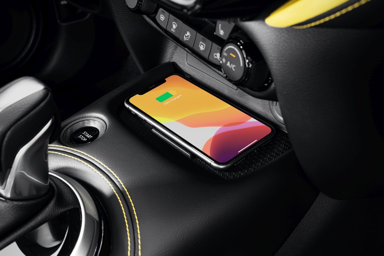 Sistema de carga inalámbrica para smartphone integrado en el Juke.