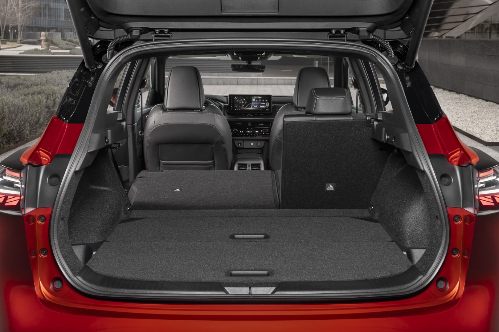 Vista del diseño trasero del Nissan Qashqai e-Power.