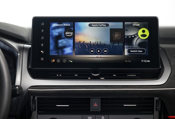 Pantalla de infotainment del Nissan Qashqai con conectividad avanzada. Pantalla de infotainment del Nissan Qashqai con conectividad avanzada.