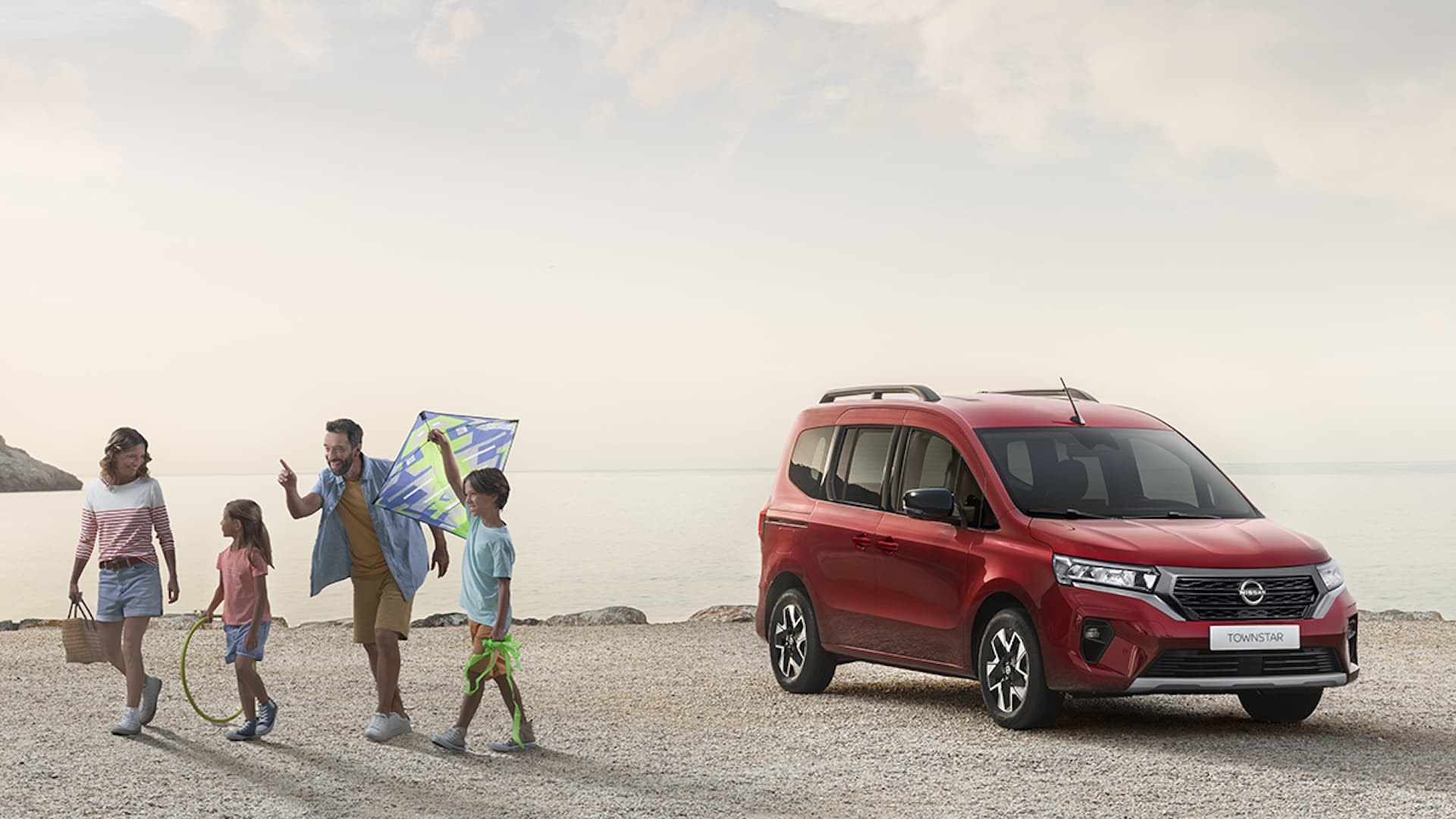 Una imagen que transmite la versatilidad del Townstar para la vida familiar.