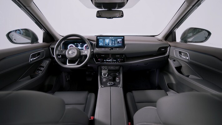 Cabinas espaciosas con techo panorámico en el Nissan X-Trail. Cabinas espaciosas con techo panorámico en el Nissan X-Trail.