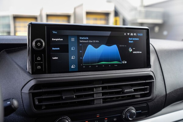 Vista lateral del Peugeot Expert destacando su diseño moderno. Vista lateral del Peugeot Expert destacando su diseño moderno.