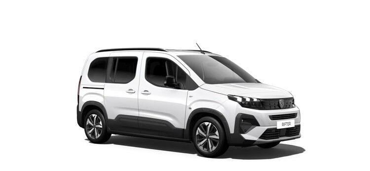 Vista lateral del Peugeot Rifter que muestra su diseño versátil. Vista lateral del Peugeot Rifter que muestra su diseño versátil.