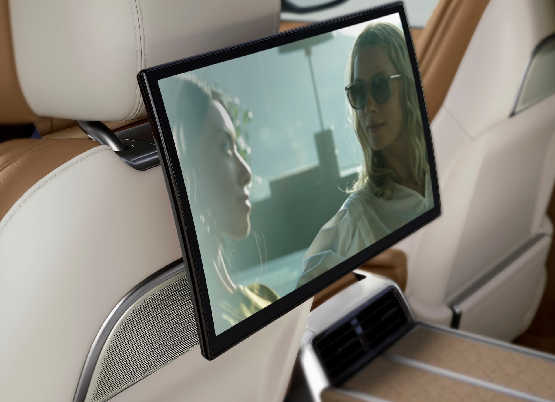 Pantalla de entretenimiento trasera con una nitidez excepcional.