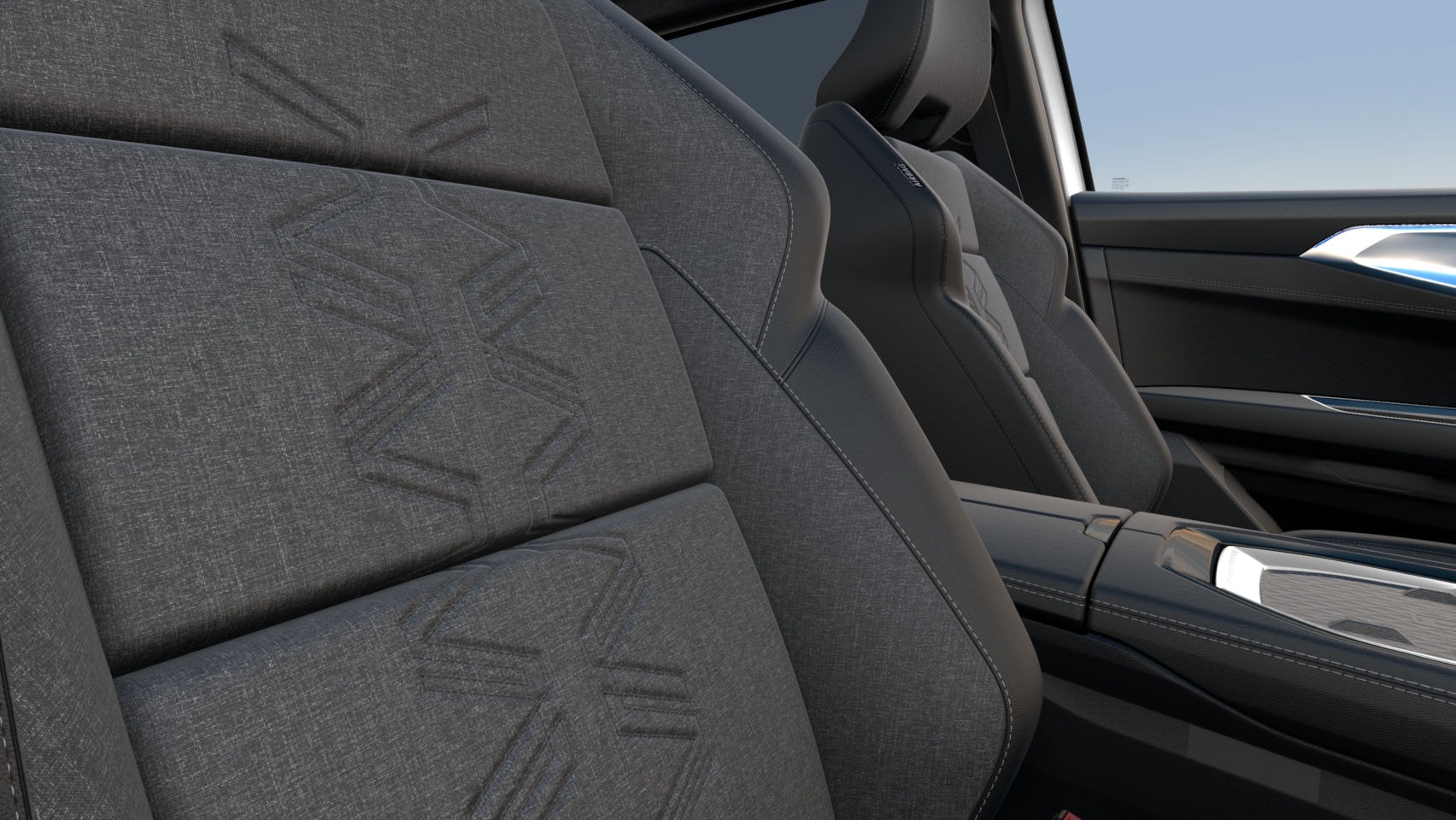 Detalle de los rines del Renault Espace, diseño robusto y atractivo.