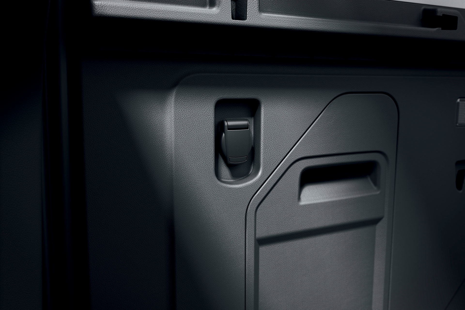 Ejemplo de organización del espacio de carga del Kangoo Combi.