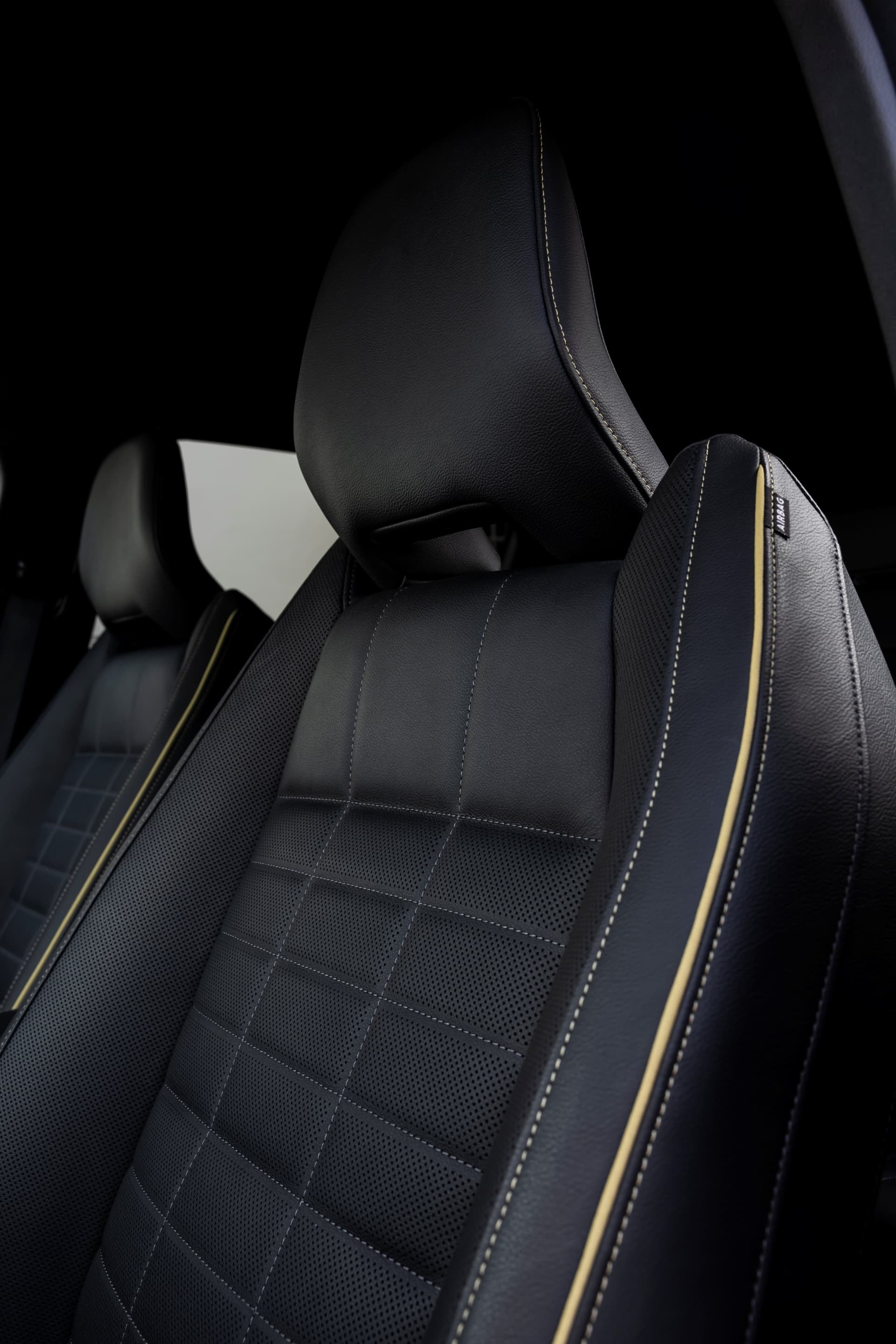 Detalle del asiento del conductor en el Renault Mégane E-Tech