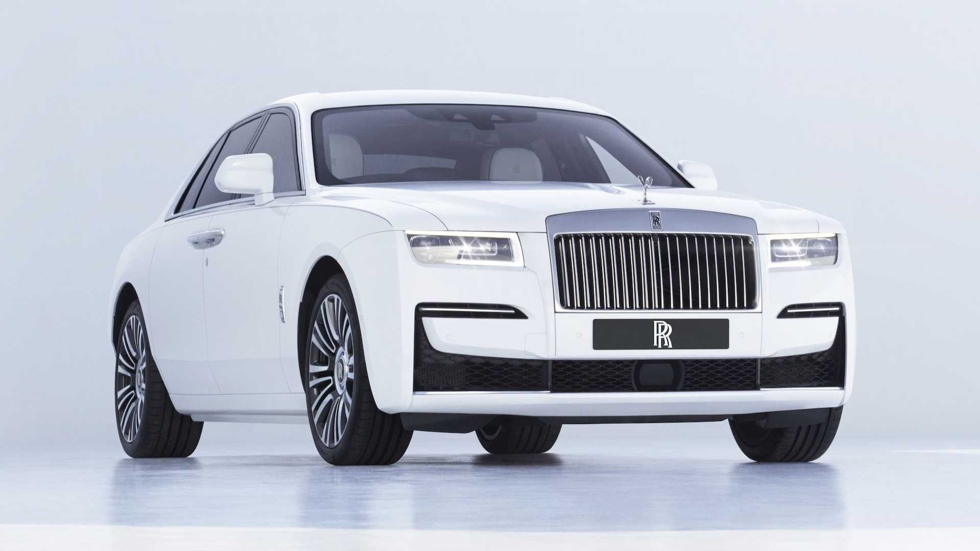 El frontal del Rolls-Royce Ghost, una mezcla perfecta de clasicismo y modernidad.