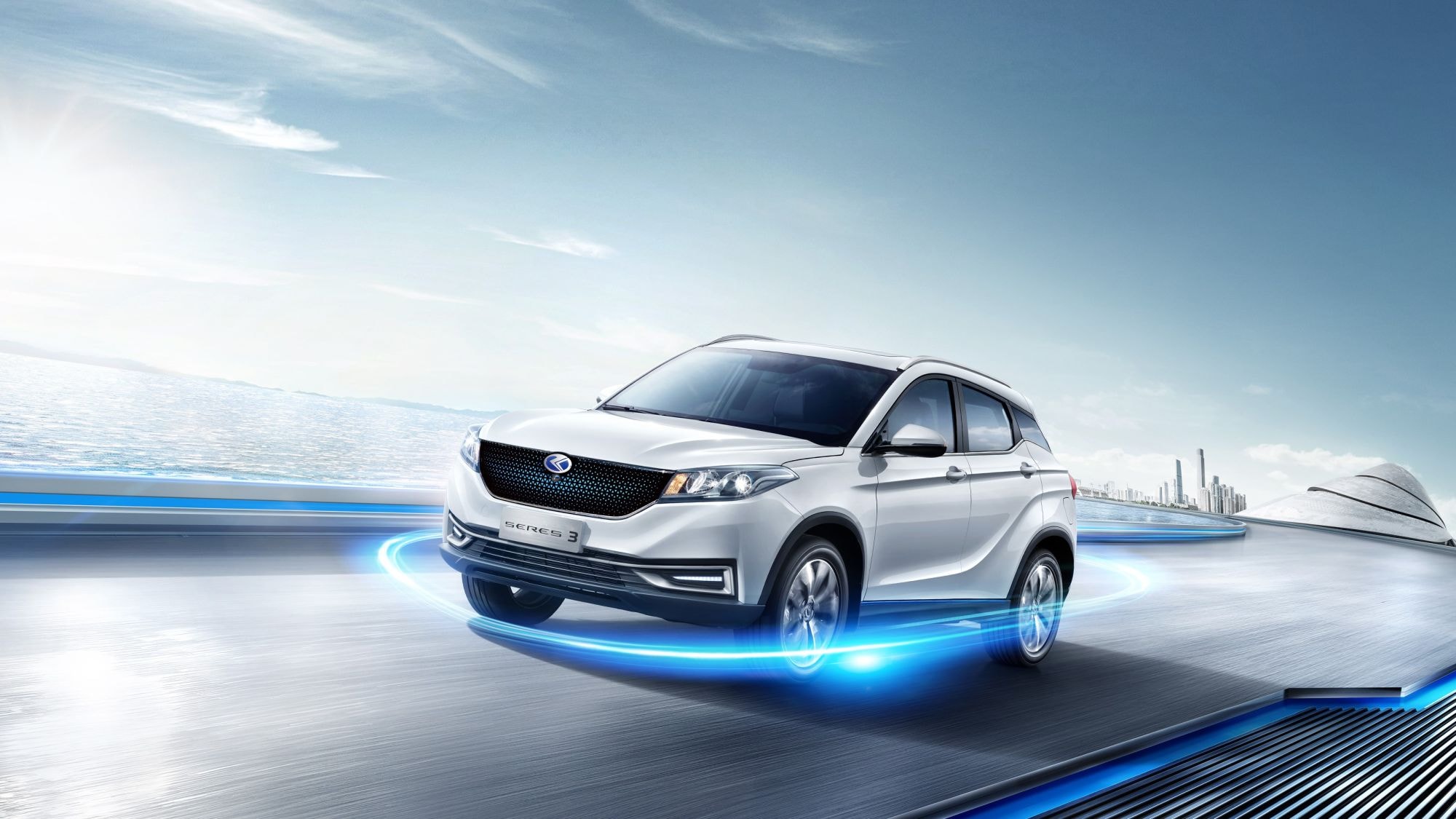 Seres 3 en un entorno urbano, resaltando su estética moderna.