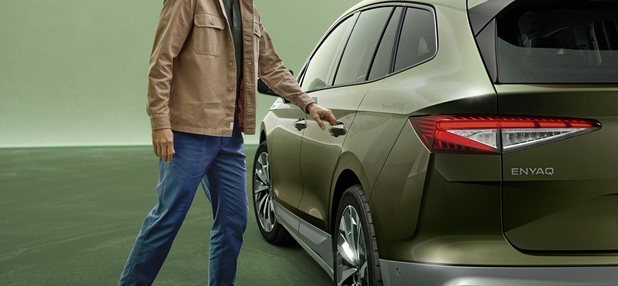 Espacio del maletero del Skoda Enyaq iV, óptimo para equipaje de diferentes tamaños.