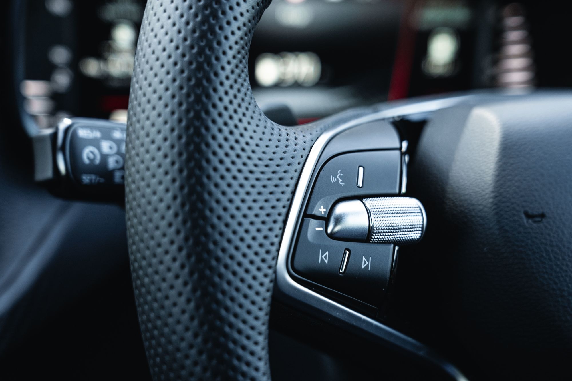 Palanca de cambios del Skoda Kamiq, diseño elegante y práctico.