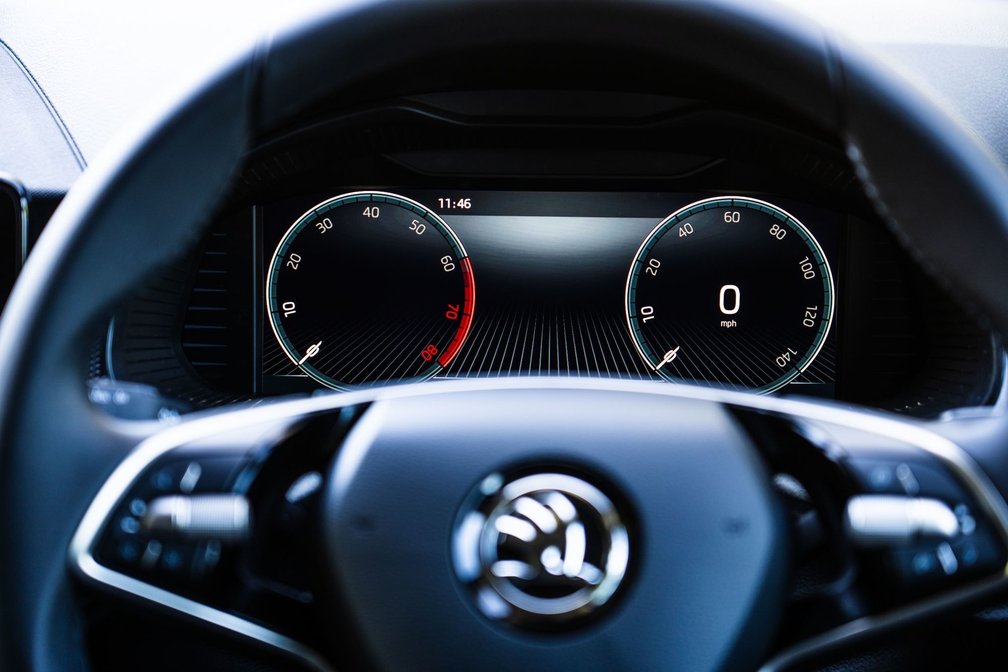 Detalle de ventilación del lado del pasajero.