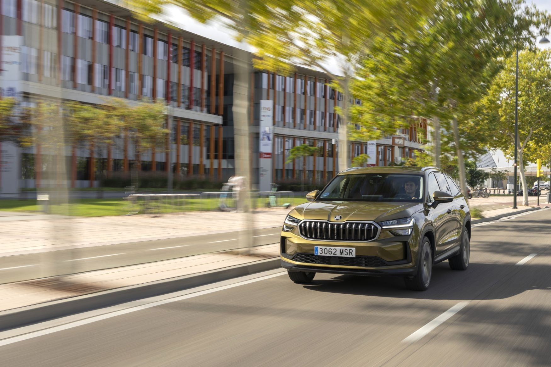 Maletero del Skoda Kodiaq híbrido, espacioso y con acabados de calidad.