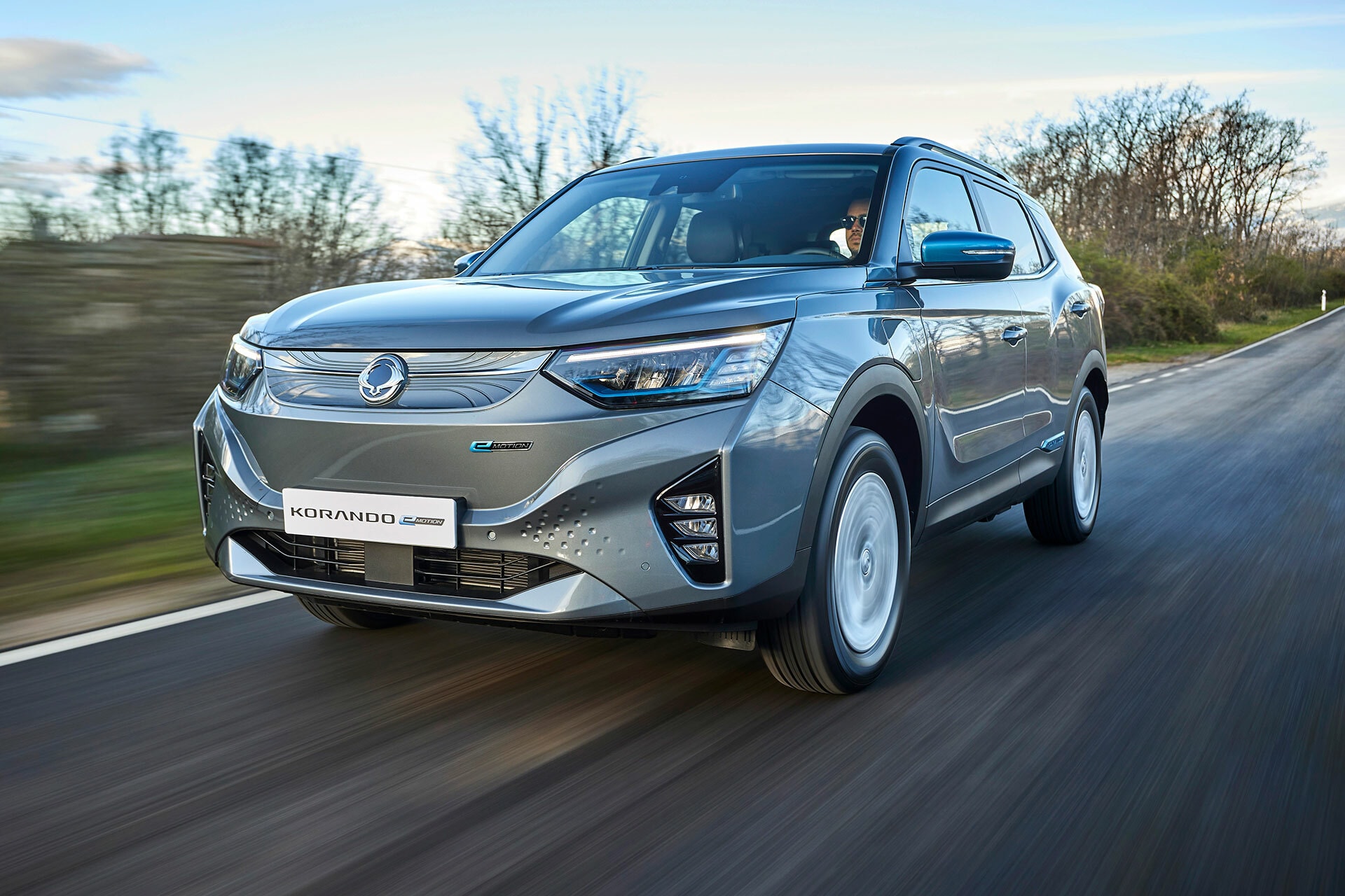 Perfil del SsangYong Korando ilustrando su diseño lateral