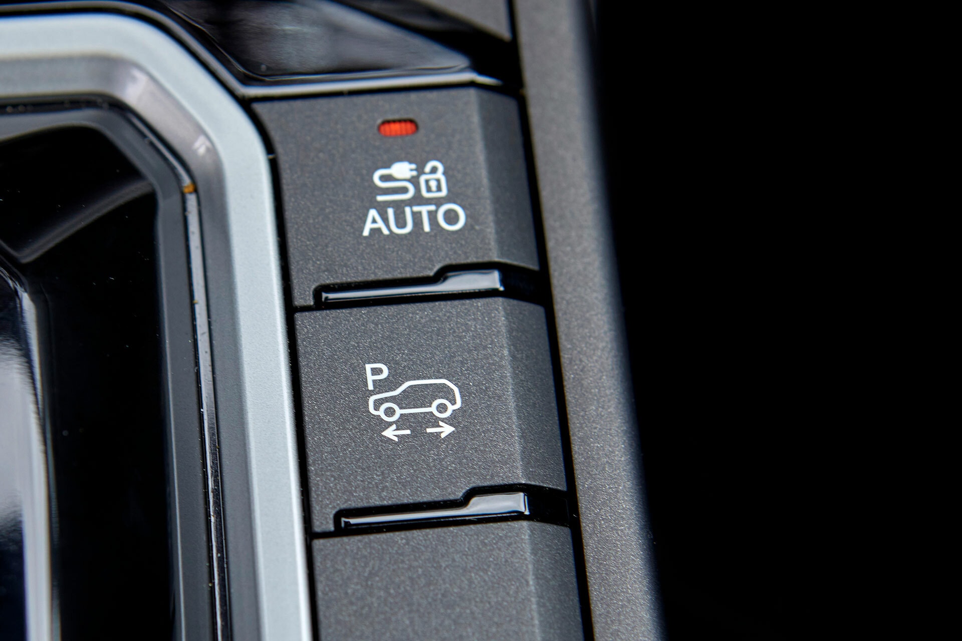 Selector del modo de conducción del SsangYong Korando.