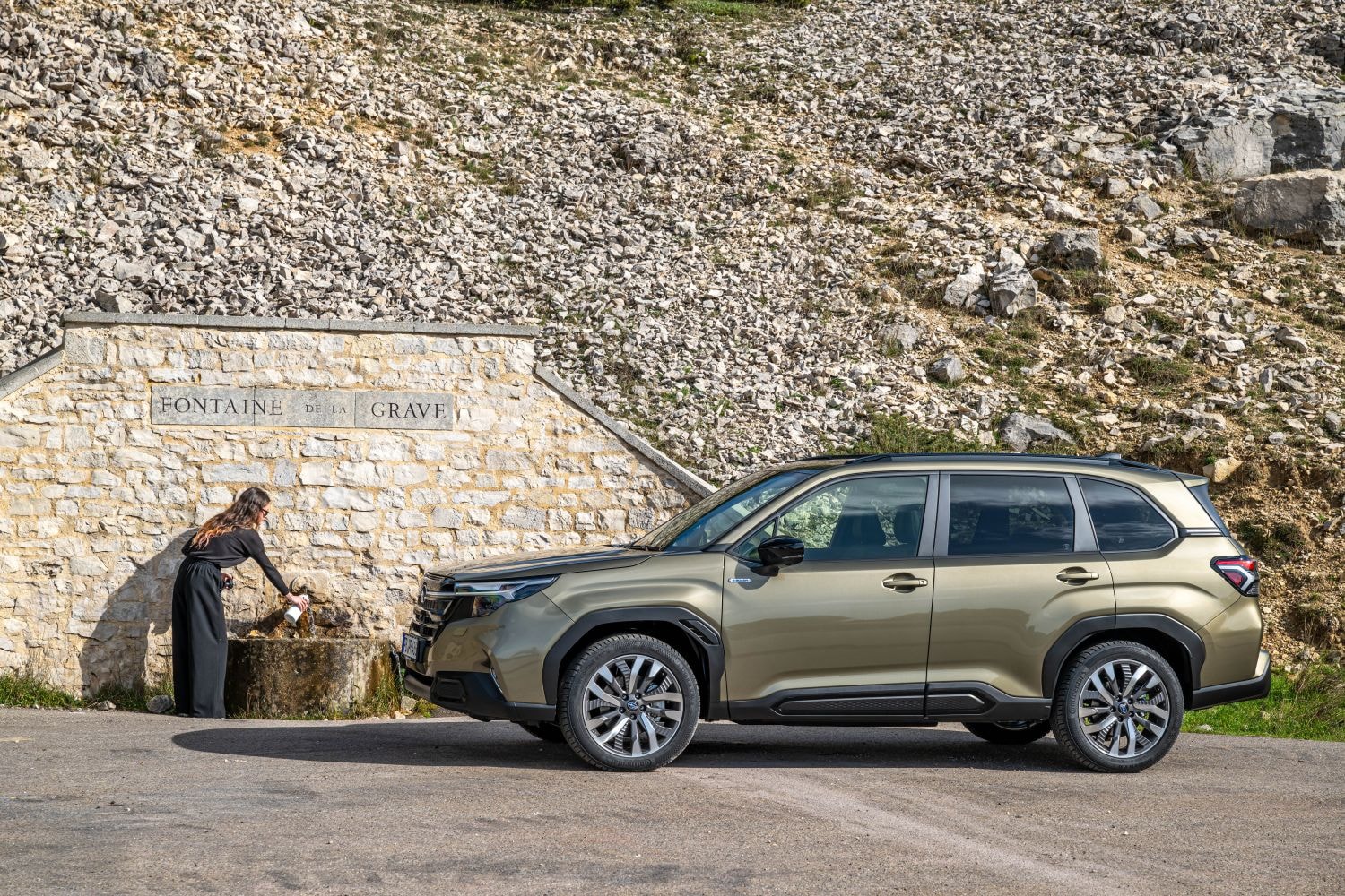 Asientos traseros del Subaru Forester, amplios y cómodos.