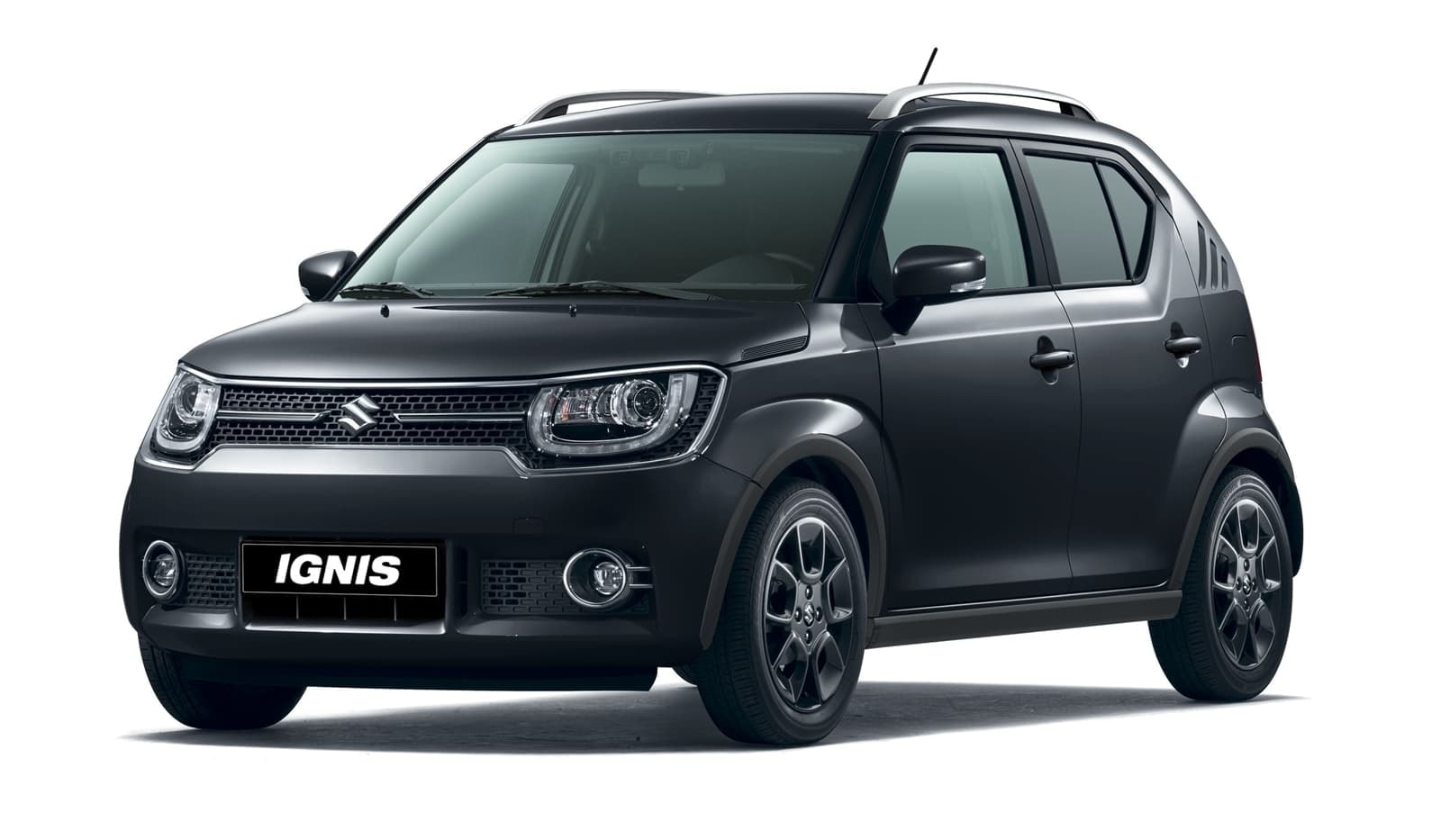 Esquema del sistema de suspensión del Suzuki Ignis con componentes visibles.